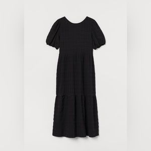 NWT H&M Tie-Back Dress in Black XL